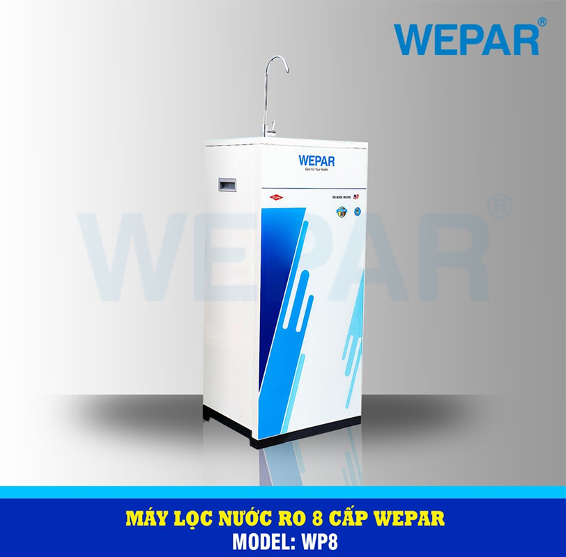 MÁY LỌC NƯỚC RO 8 CẤP WEPAR